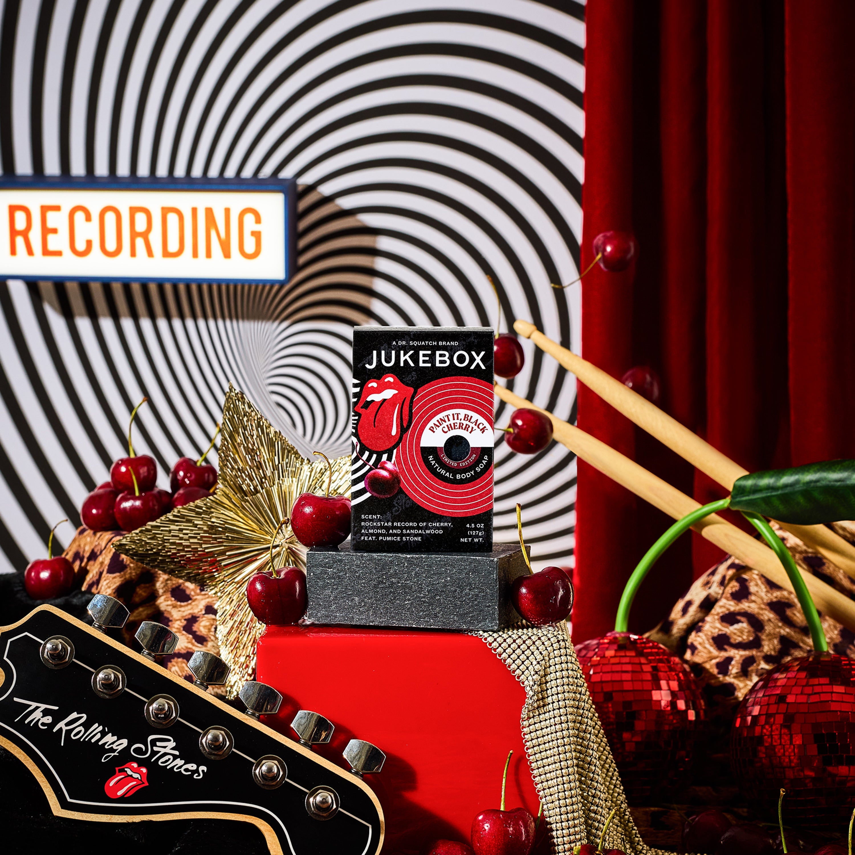 Paint It. Black Cherry Soap