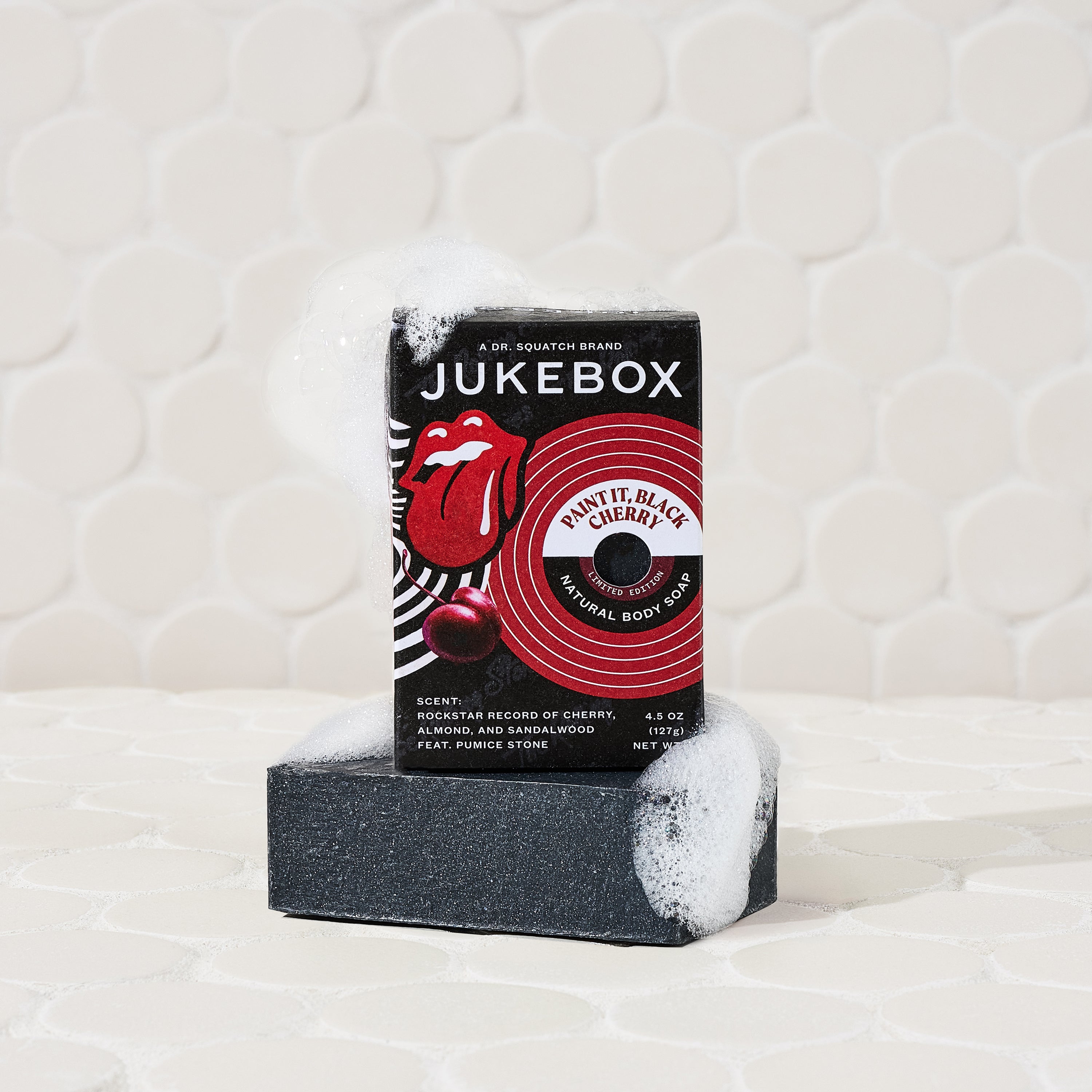 Paint It. Black Cherry Soap